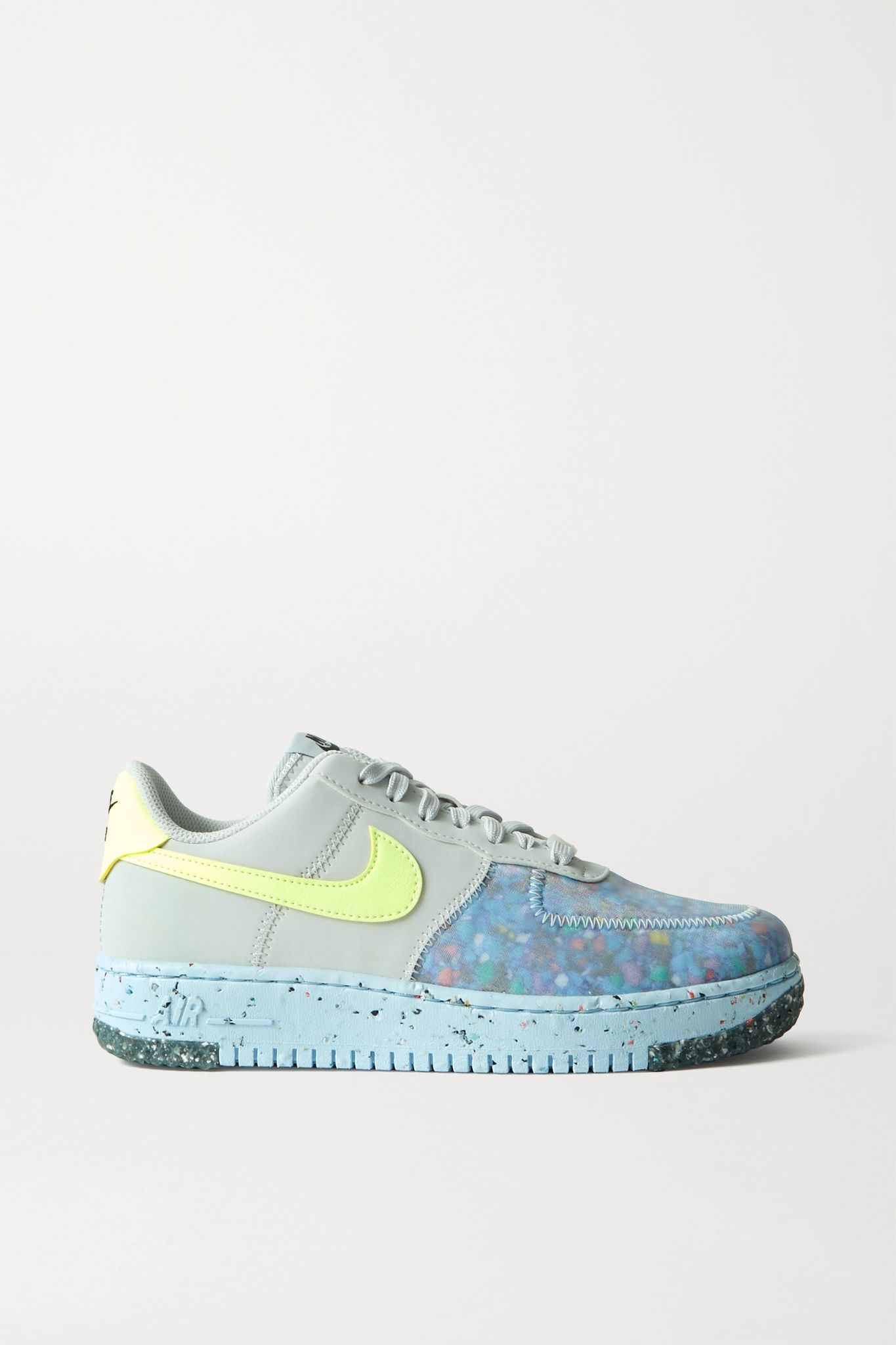 Air Force 1 Crater faux leather and mesh sneakers - 1