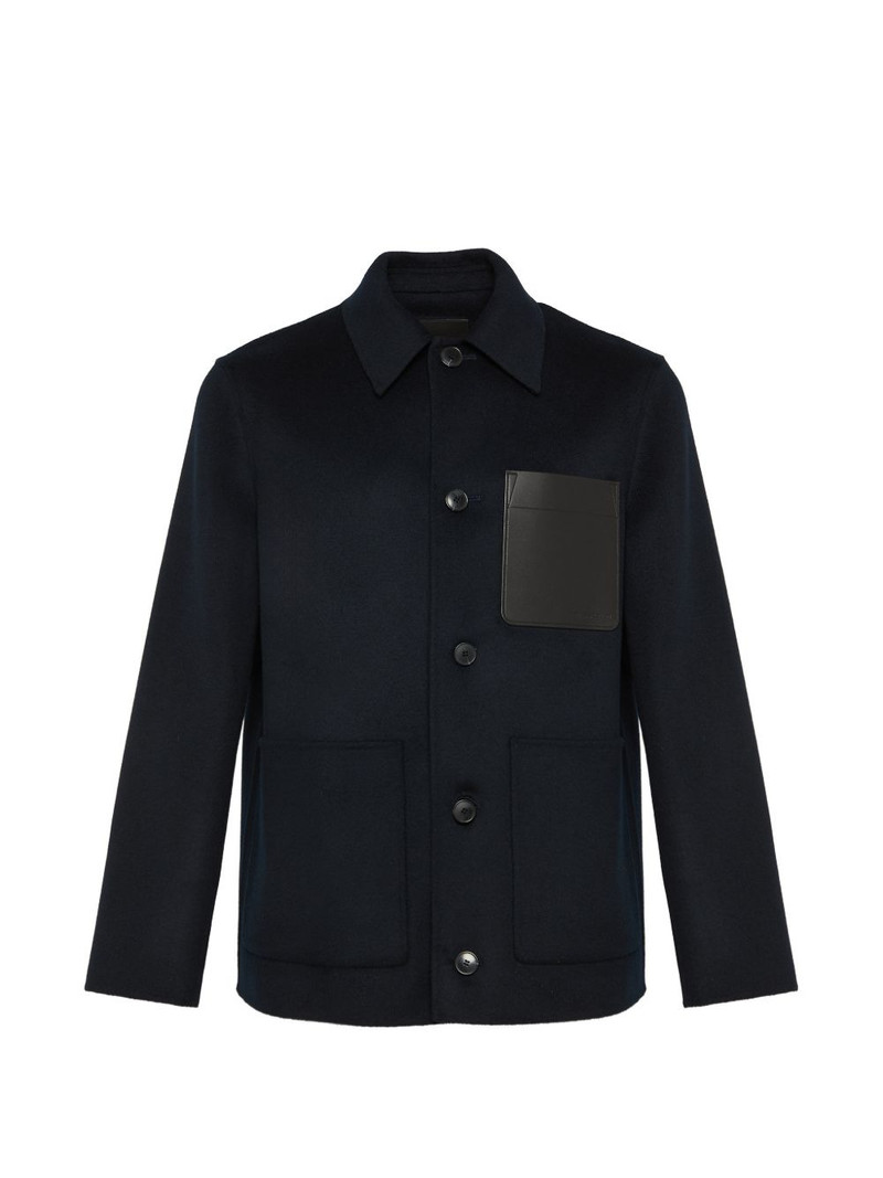 pocket-detail shirt jacket 1