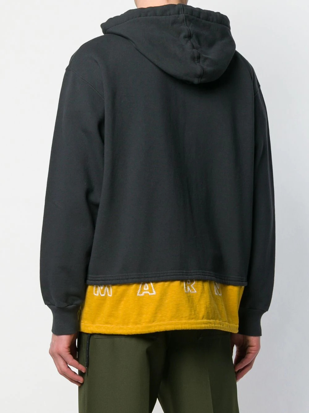 two-tone hoodie - 4