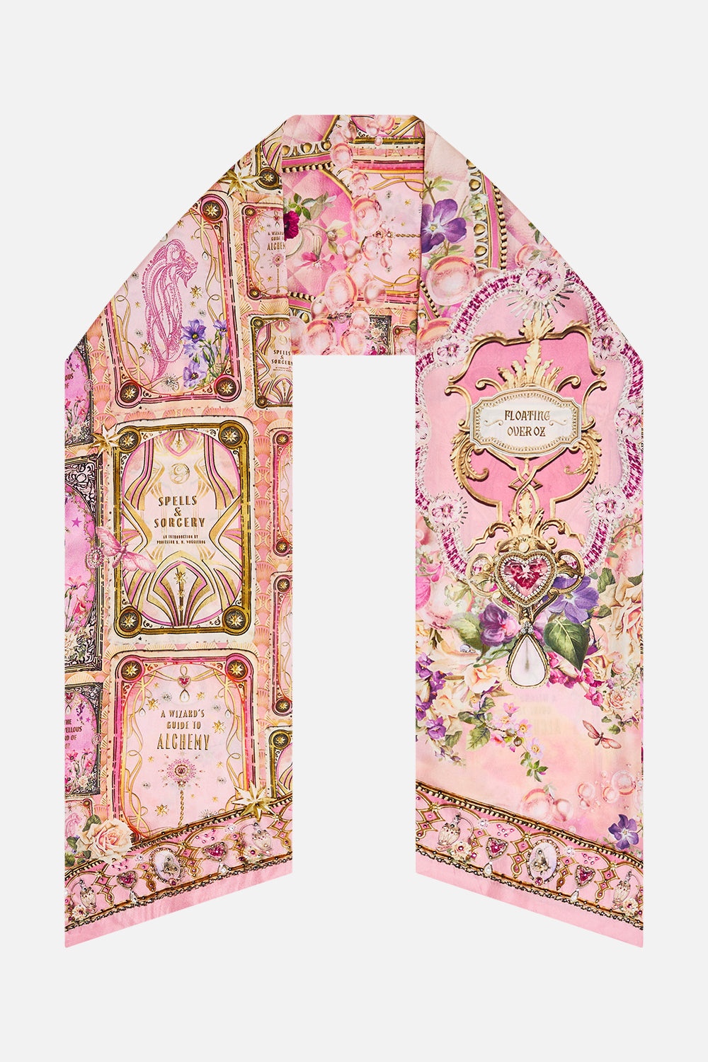 DOUBLE SIDED NECK SCARF - 1