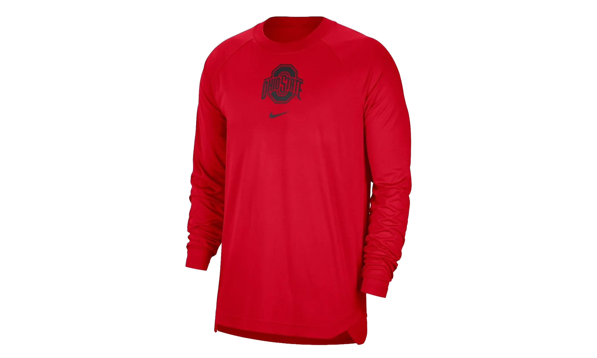 Ohio State Buckeyes Basketball Spotlight Performance Raglan T-Shirt "Scarlet Red" DO6067 657 - 1