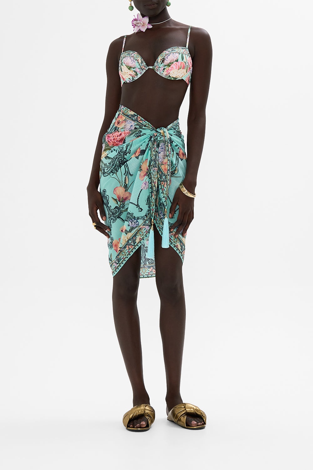 SHORT TASSEL SARONG - 2