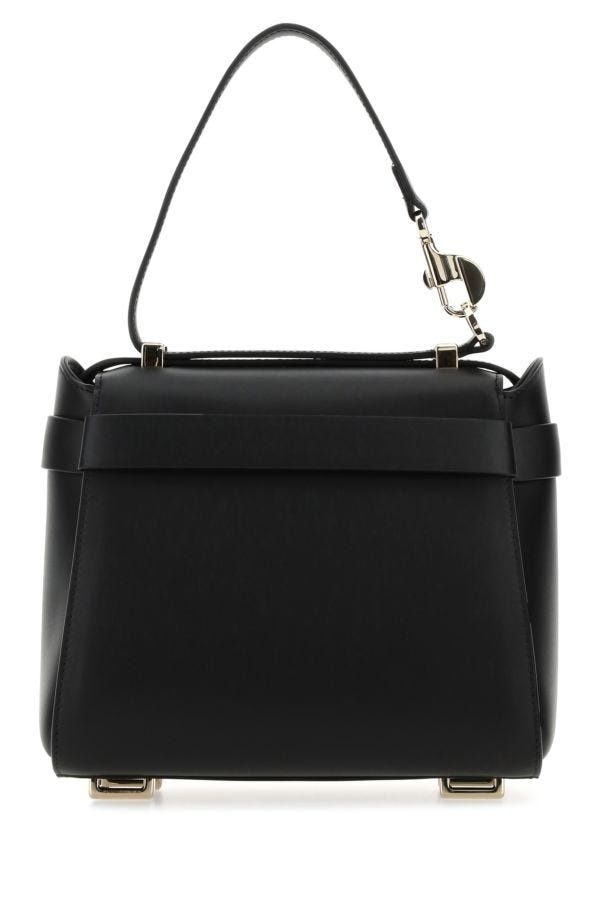 ハンドバッグ Chloe Black Leather Small Nacha Handbag Chloé Black Leather Small Nacha Handbag Chloe