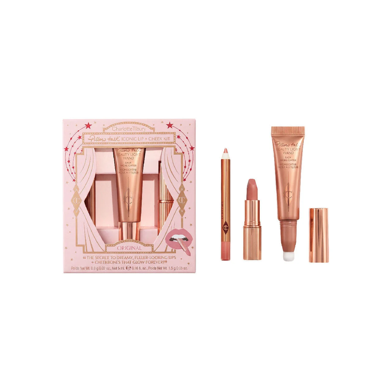 Pillow Talk Iconic Lip + Cheek Kit (Limited Edition) - 1