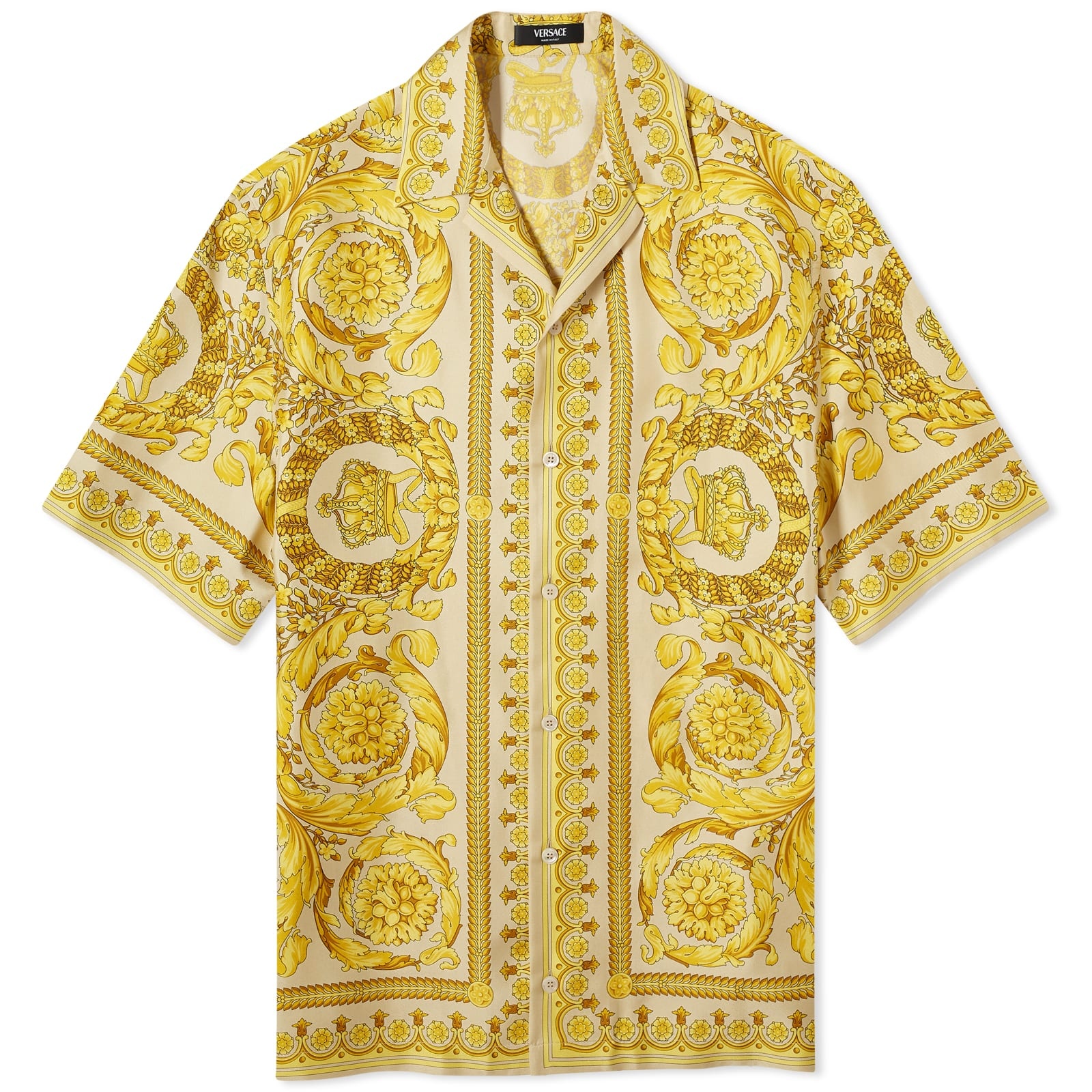 Versace Baroque '92 Silk Vacation Shirt - 1