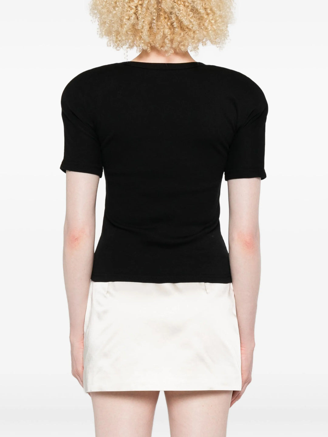 Le T-Shirt Gros Grain Manches Courtes - 4