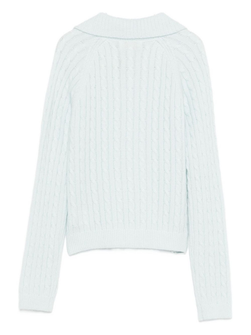 SHUSHU/TONG cable-knit top outlook