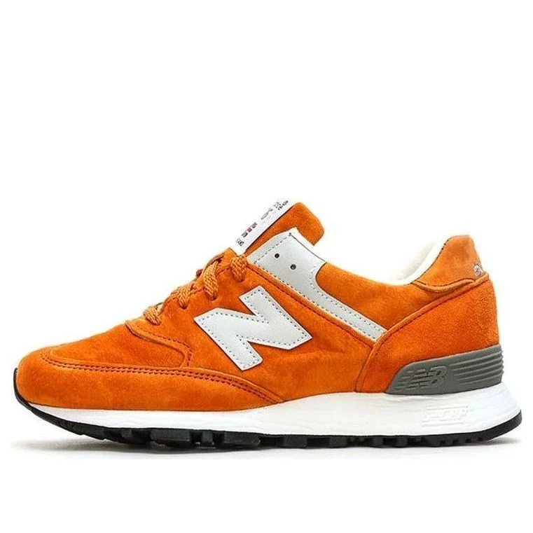(WMNS) New Balance 576 Series Low-Top Sneakers Orange W576POG - 1