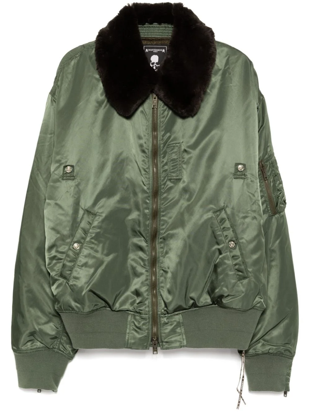 zip-up bomber jacket - 1