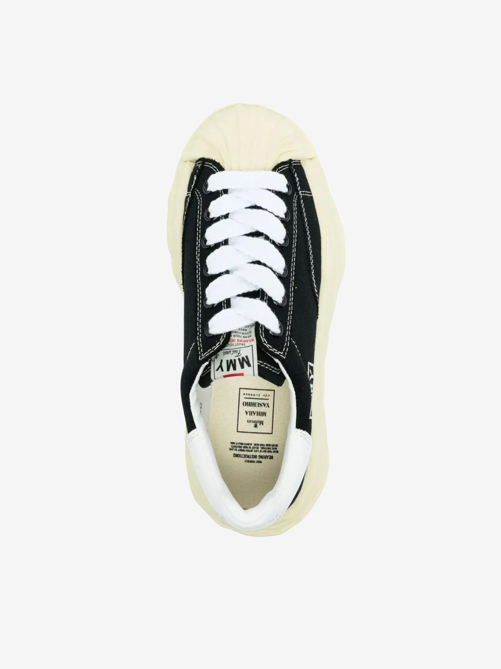 MAISON MIHARA YASUHIRO - Blakey Vintage Sole Canvas Low-Top Sneaker - 4