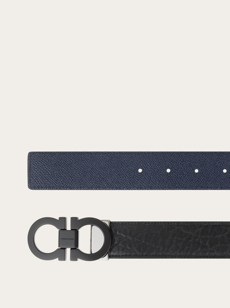 Reversible and adjustable Gancini belt 4