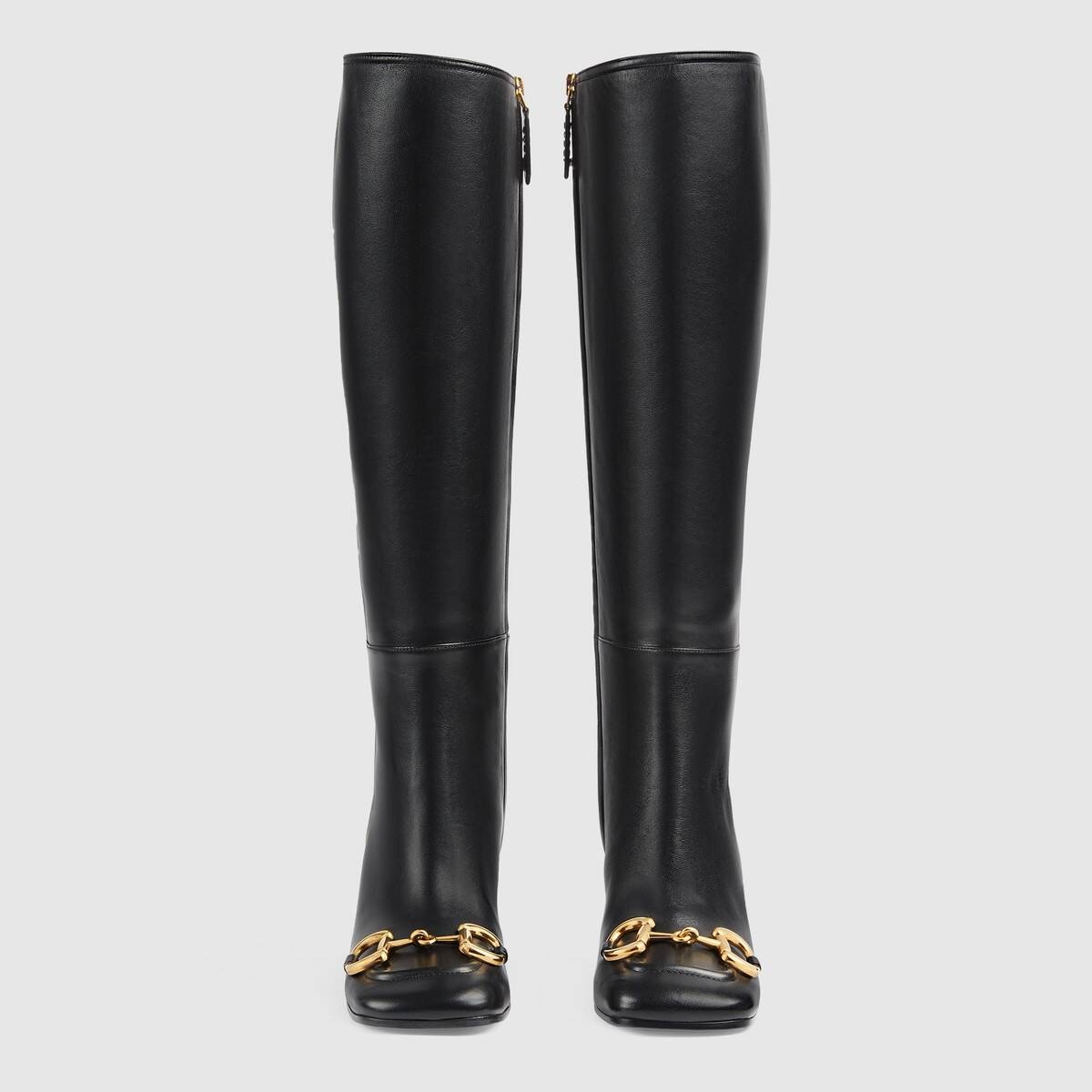 Women's knee-high boot with Horsebit - 3