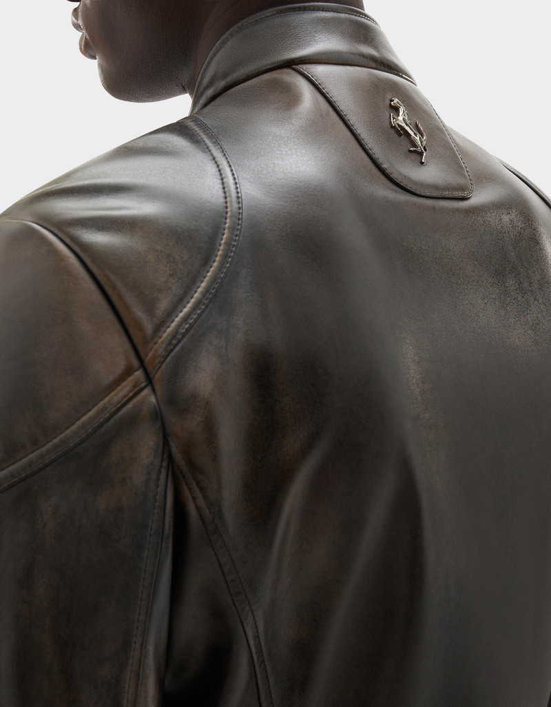 Reconditioned by Ferrari leather jacket for the 2026 Silverstone GP 5