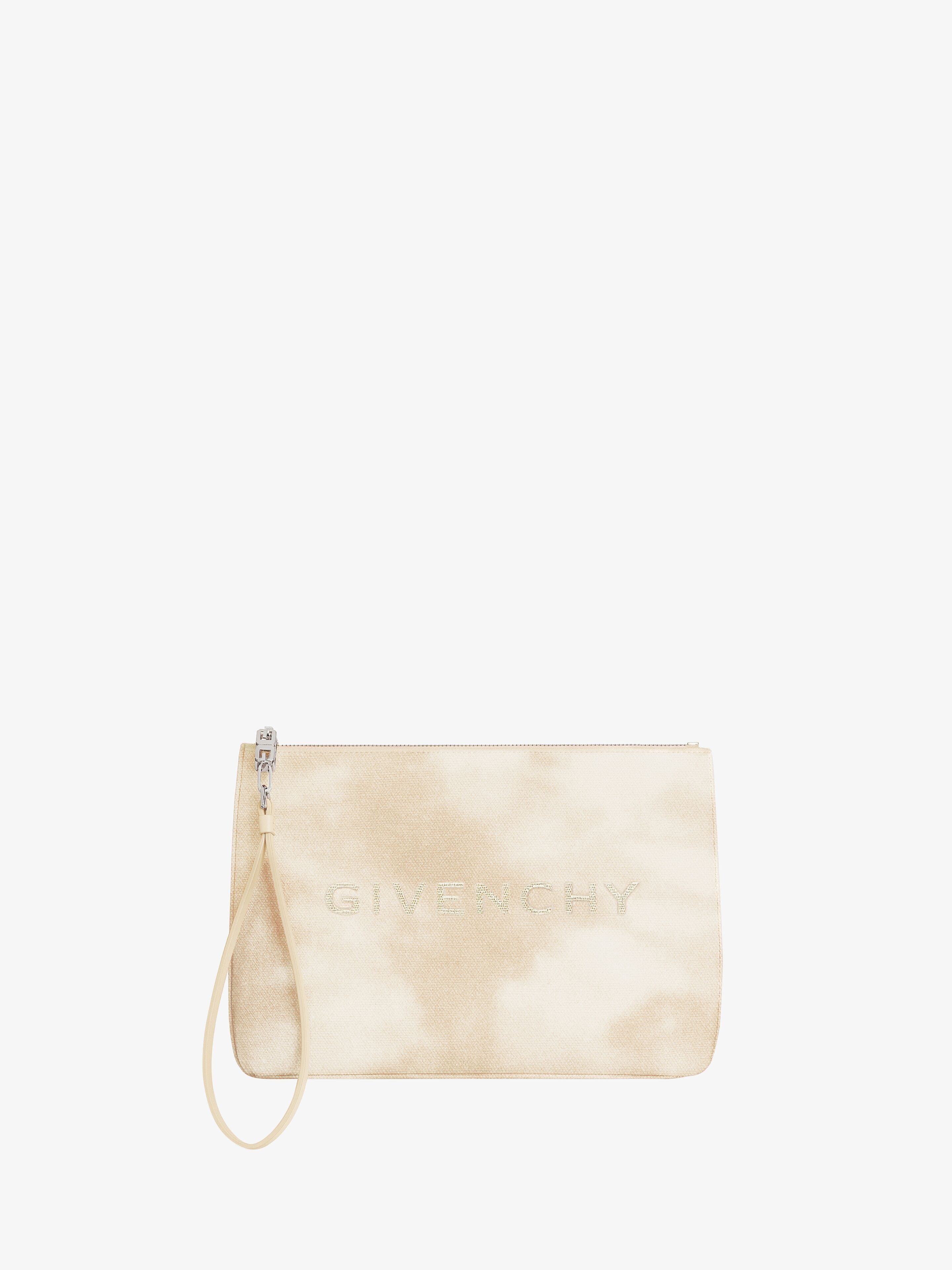 GIVENCHY TRAVEL POUCH IN TIE AND DYE CANVAS - 1