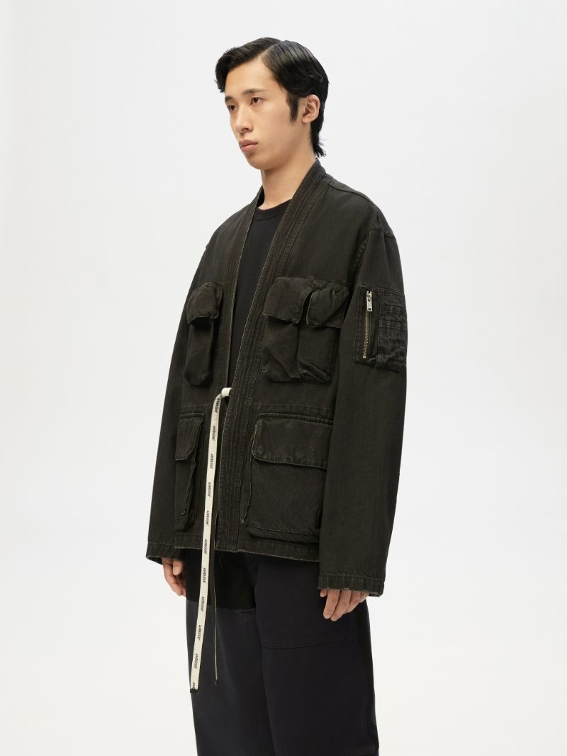 KIMONO DENIM JACKET - 4