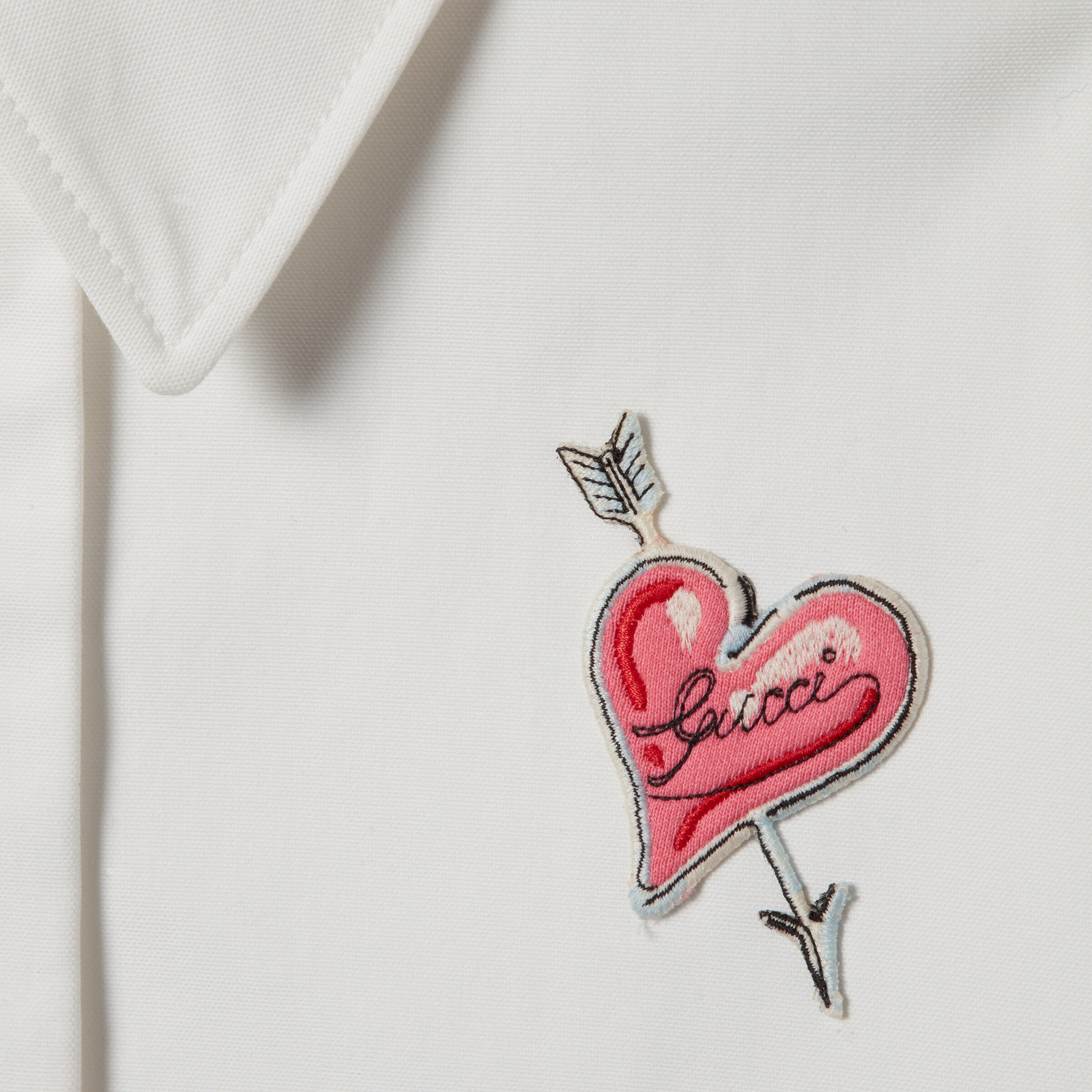 Cotton canvas jacket with patch - 6