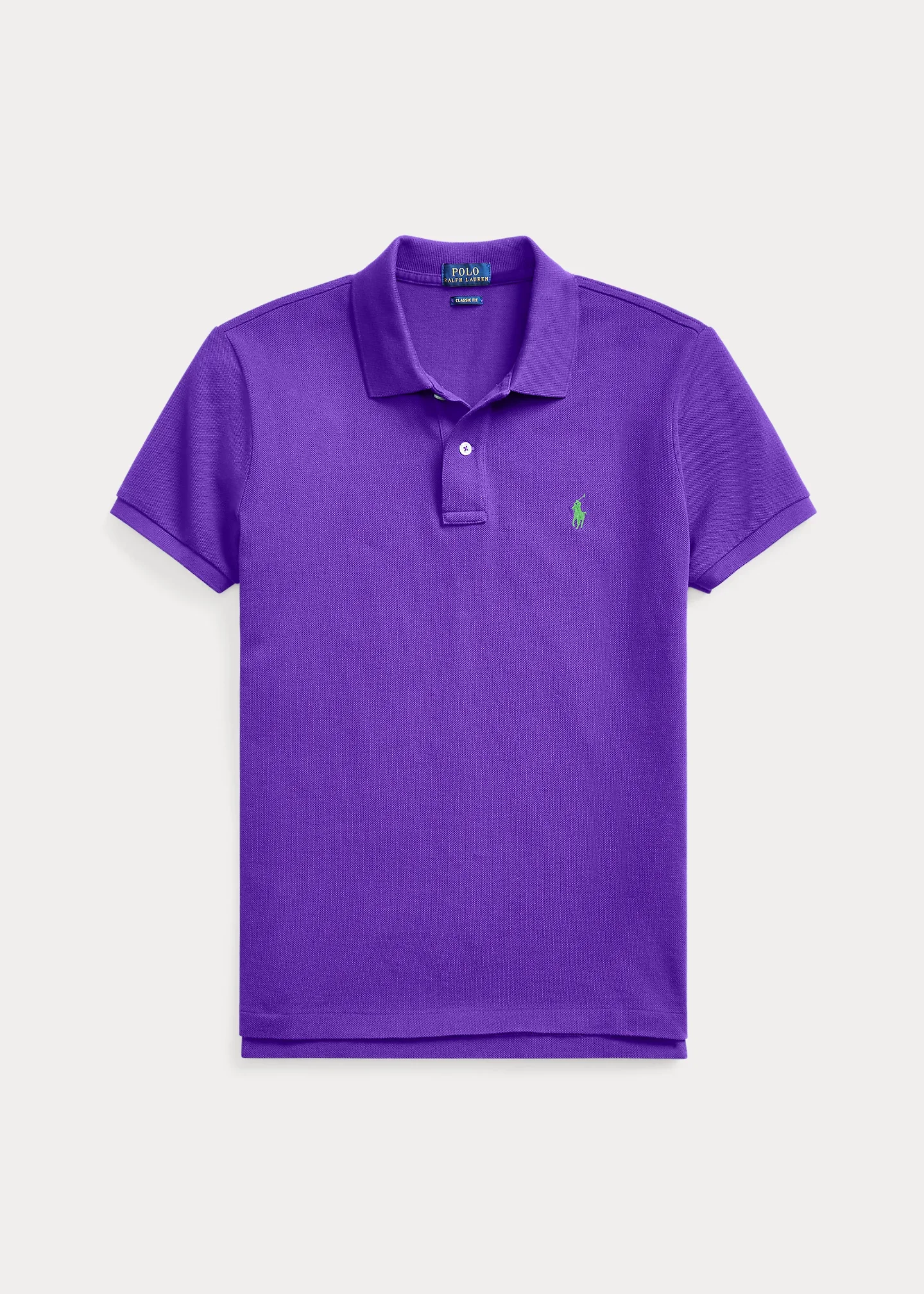 The Iconic Classic Fit Mesh Polo Shirt - 1