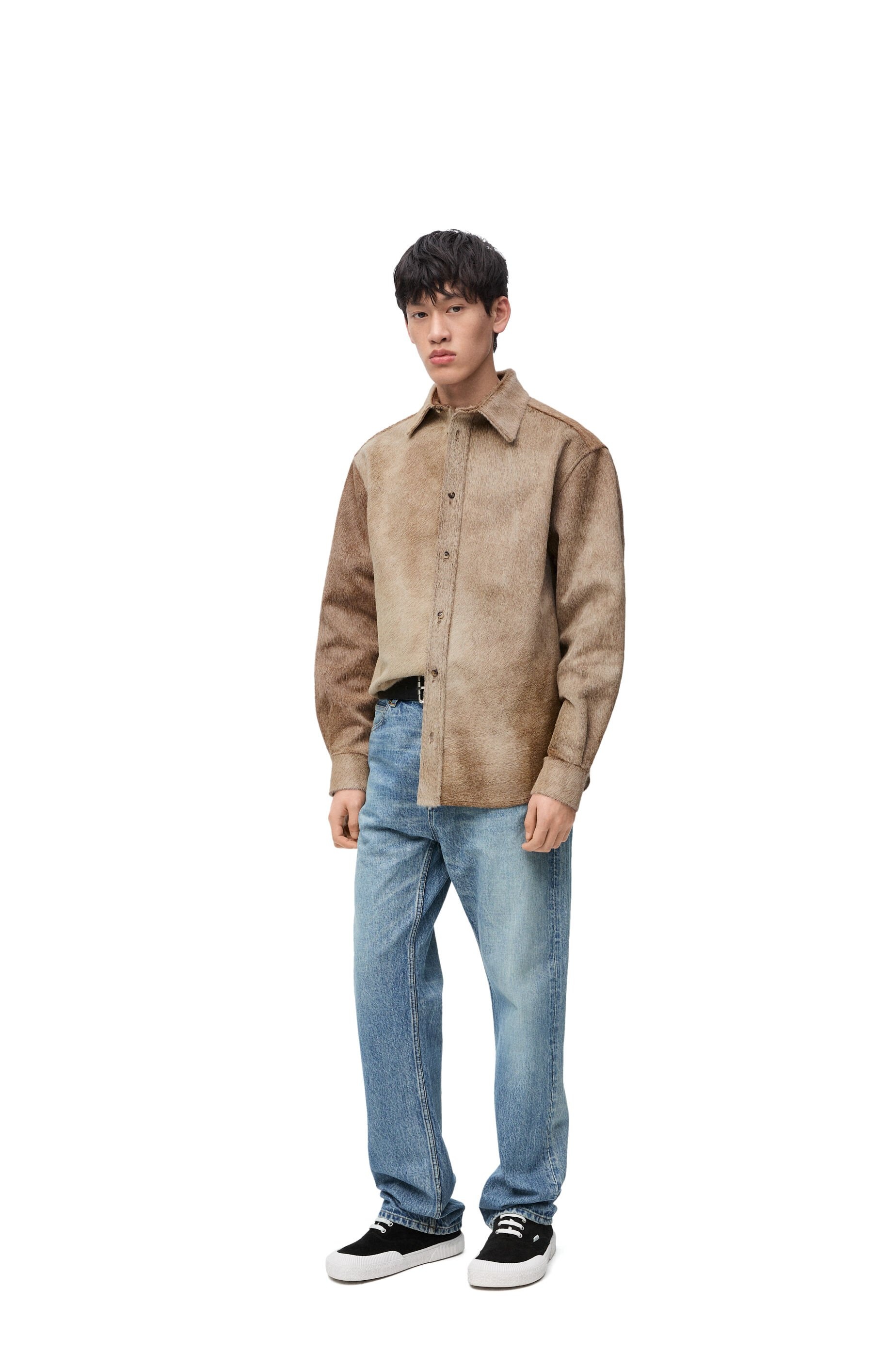 Overshirt in calf hair - 2