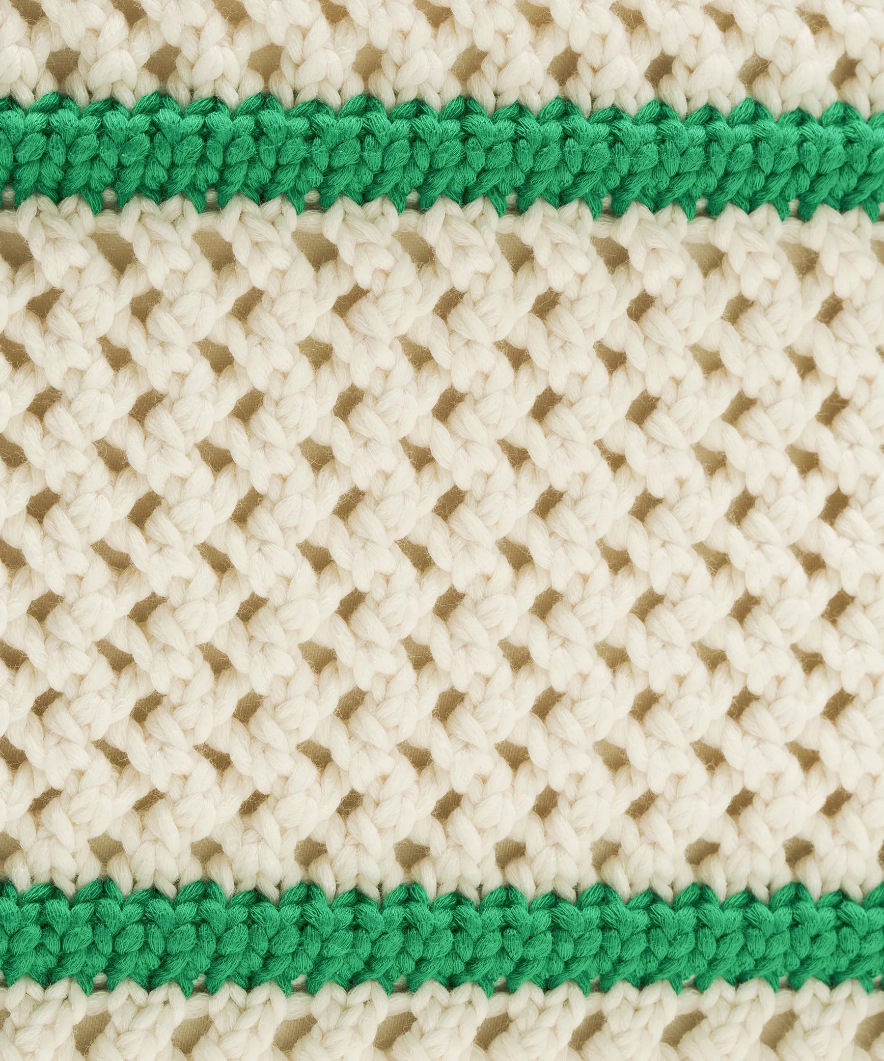 Cotton Crochet Shoulder Bag 7L - 6