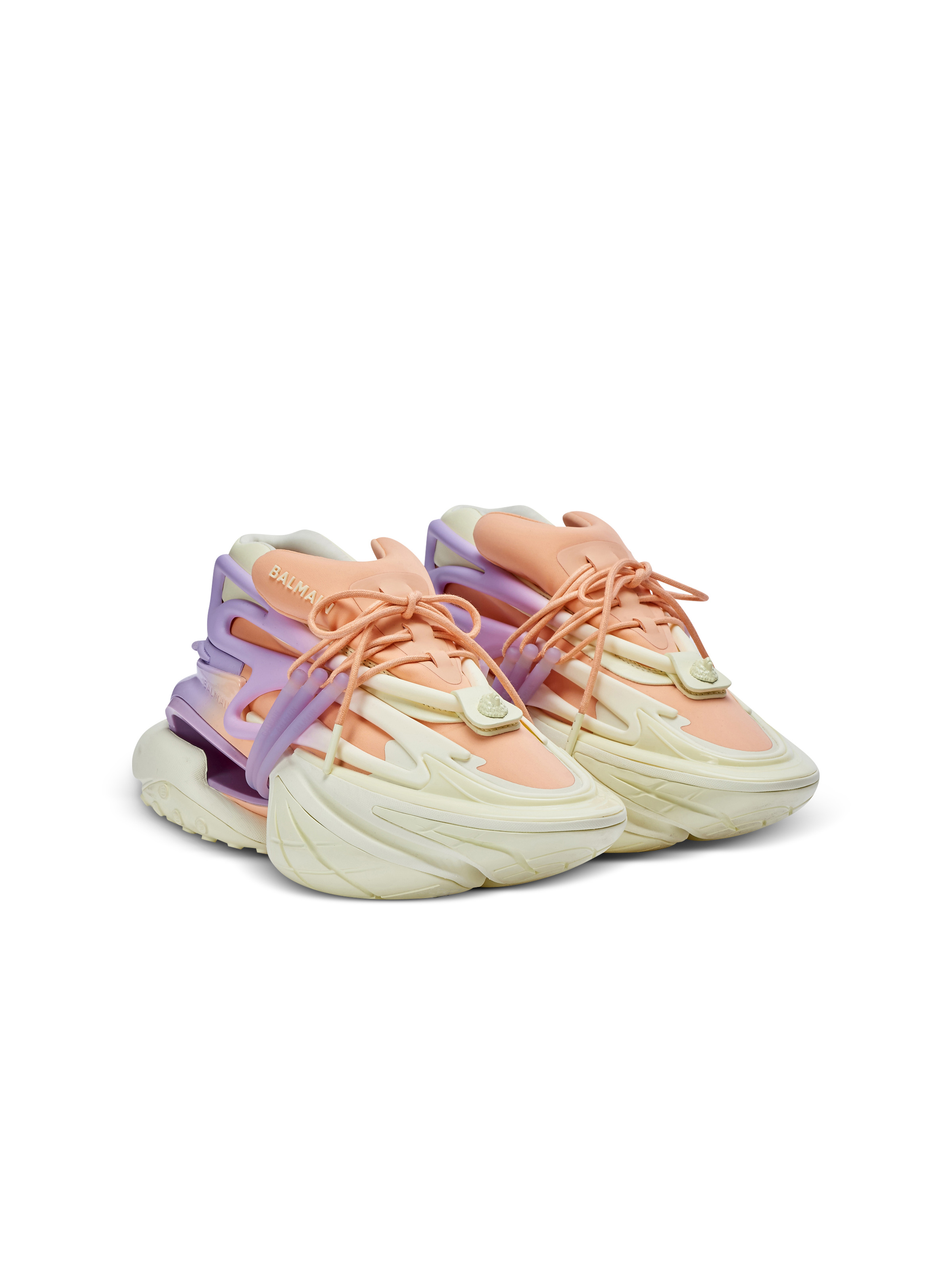 Unicorn low-top sneakers in neoprene and calfskin - 2