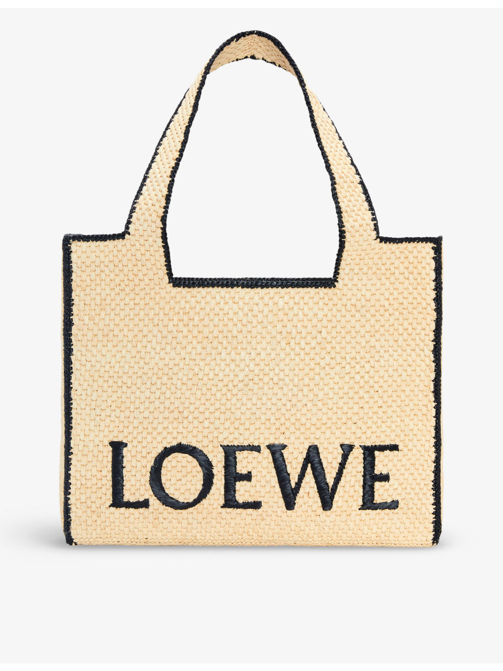 Loewe x Paula's Ibiza large raffia tote bag - 1