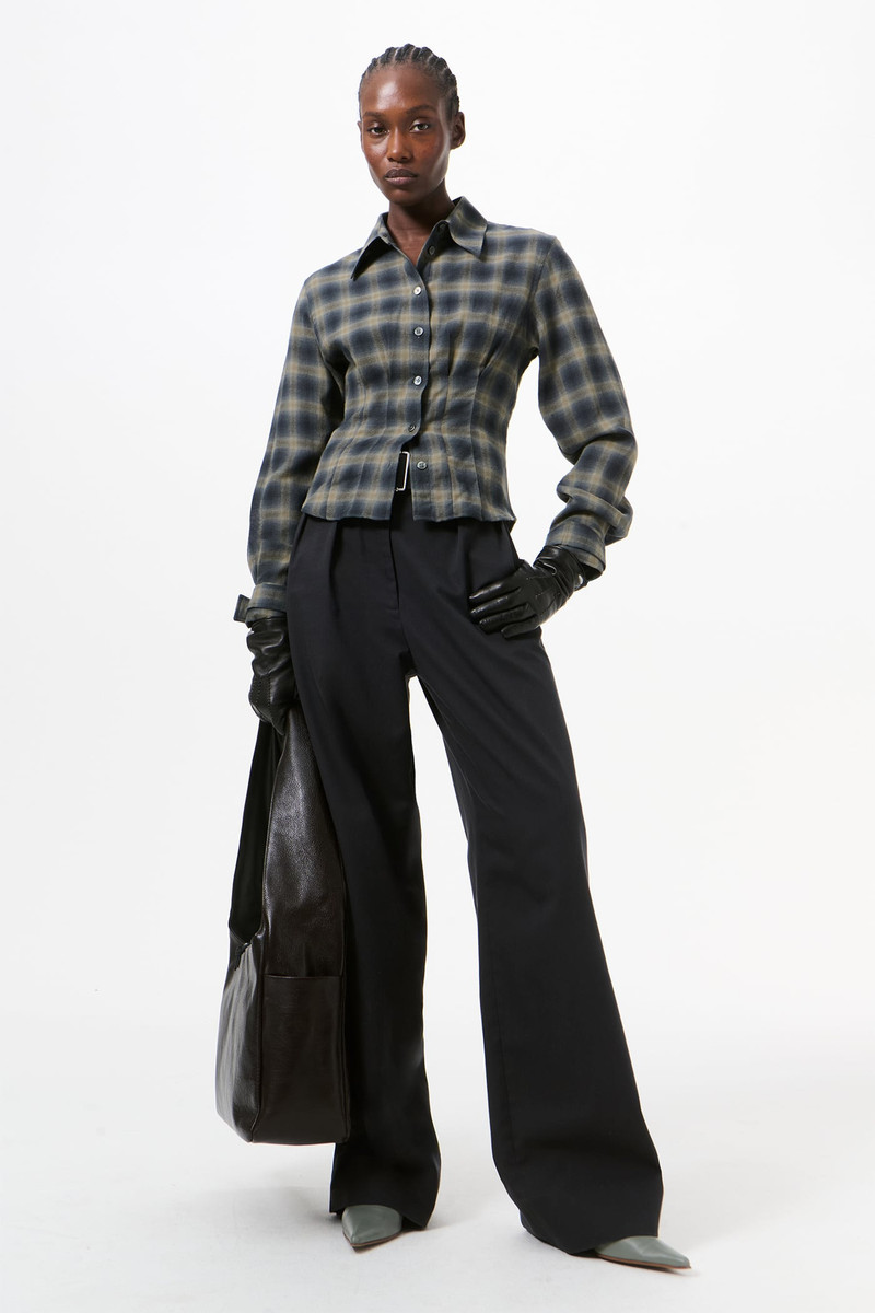 Our Legacy Envelop Shirt Yukon Check Woolton outlook