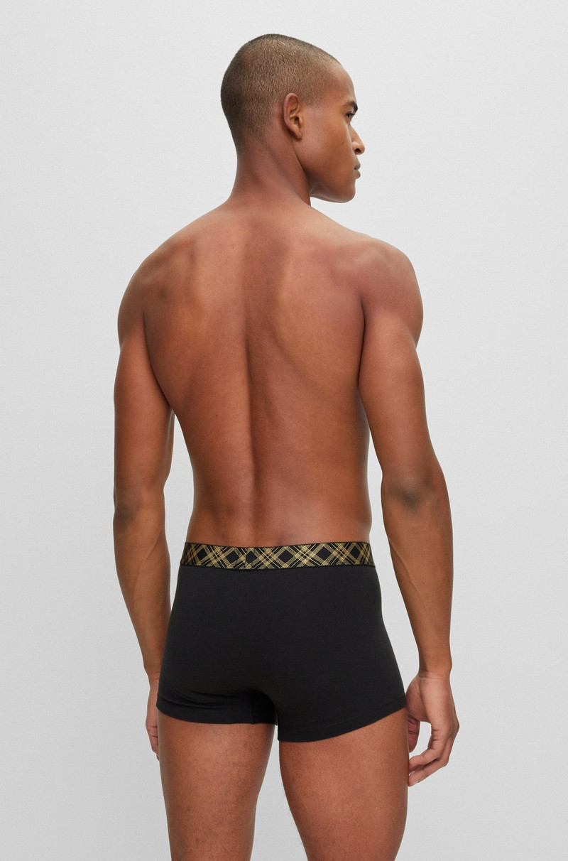 BOSS STRETCH-COTTON SOCKS AND TRUNKS SET WITH SPARKLY TRIMS outlook