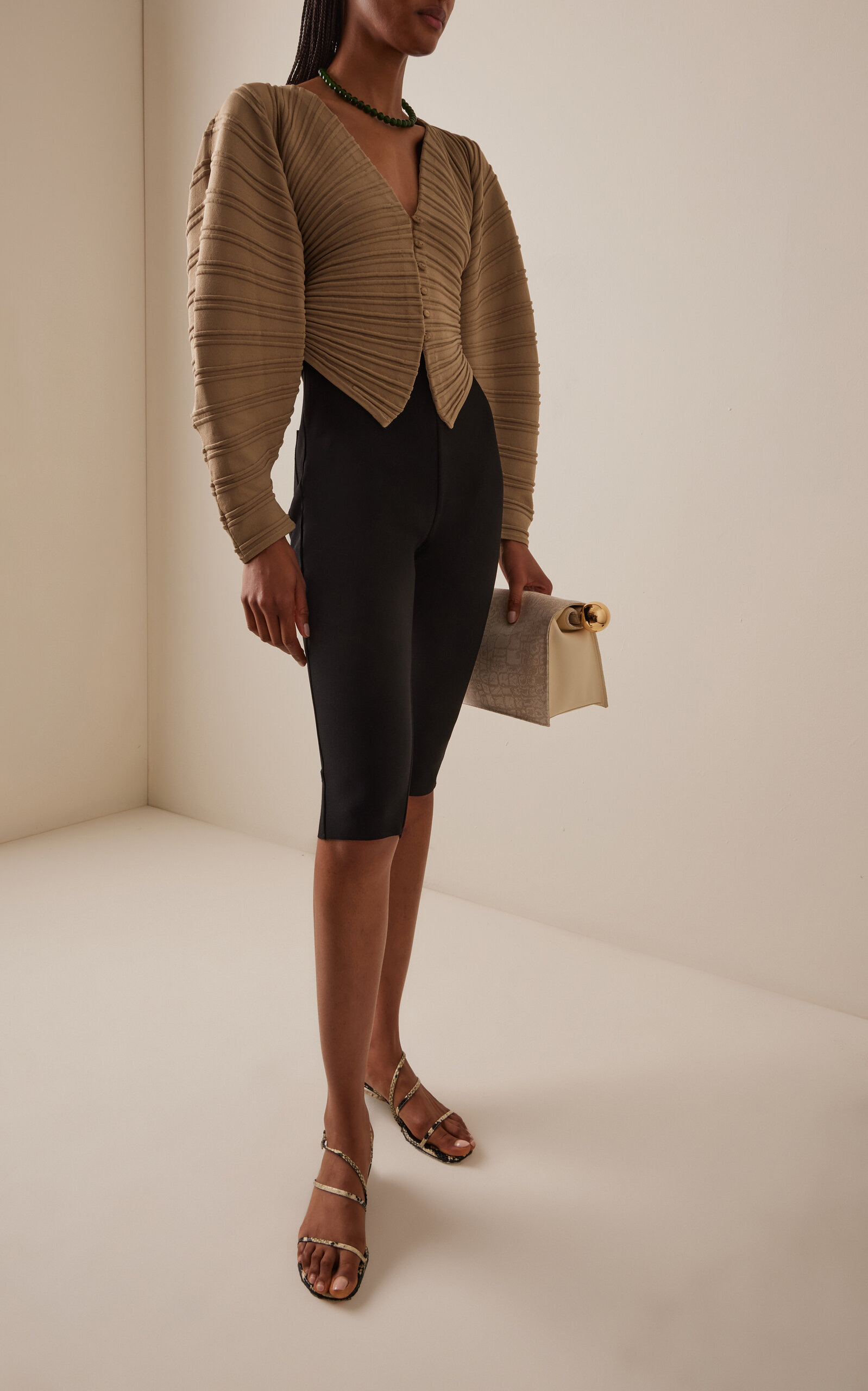 Blair Knit Cardigan tan - 3