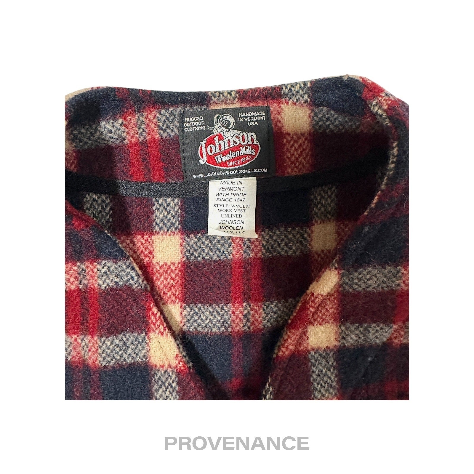 Johnson Woolen Mills - Johnson Woolen Mills Vest - Plaid XS - 3