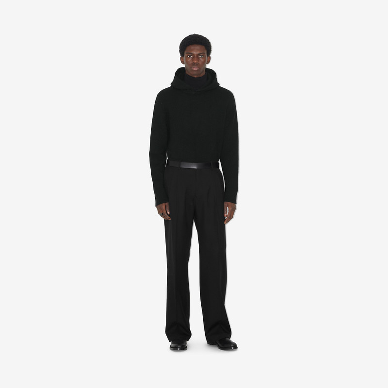 Burberry EKD Wool Cashmere Hoodie outlook