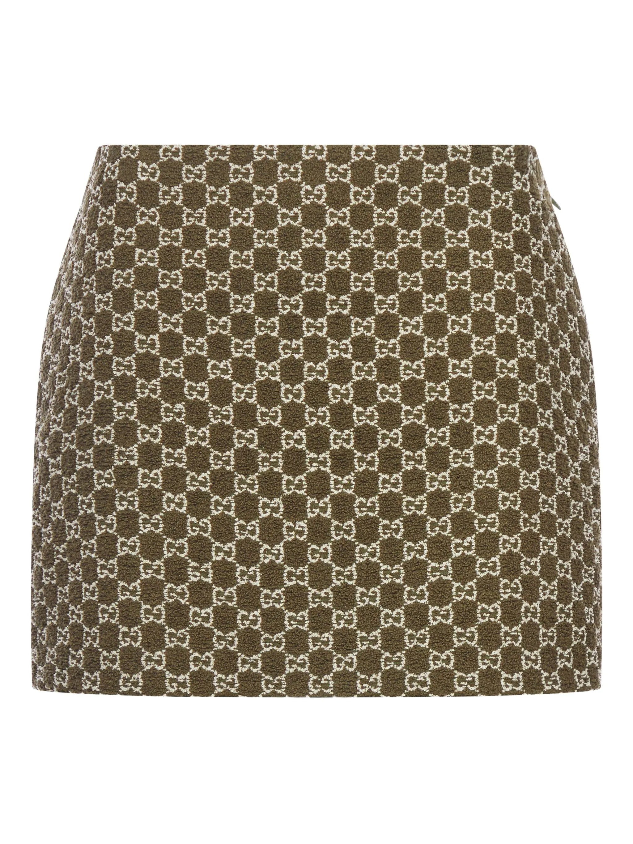 Gucci Monogram Mini Skirt - 1