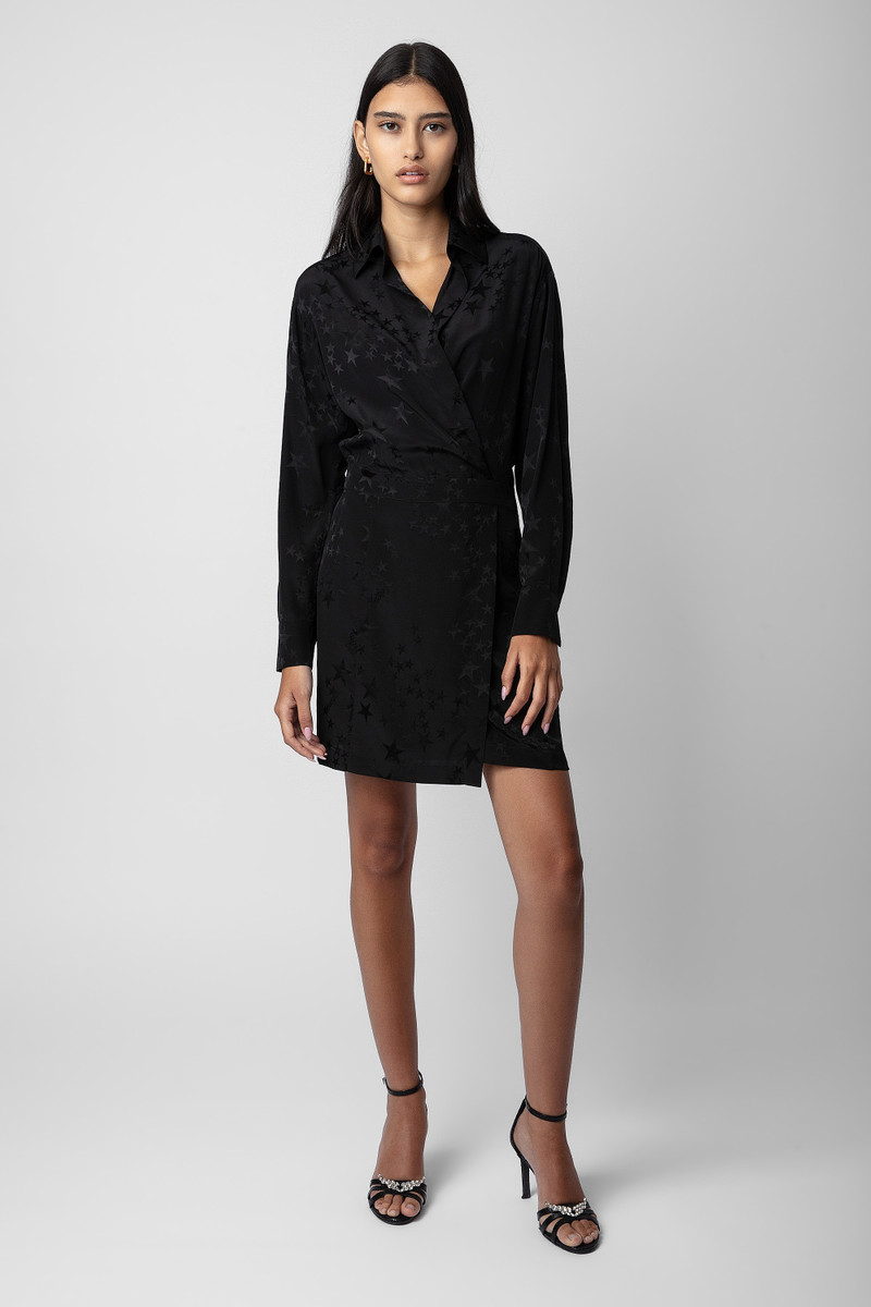 Ravy Silk Jacquard Dress 3