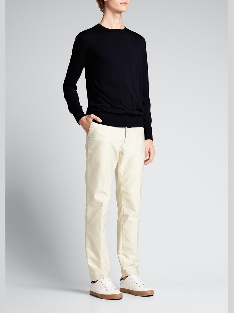 Men's Girocollo Wool Crewneck Sweater 1