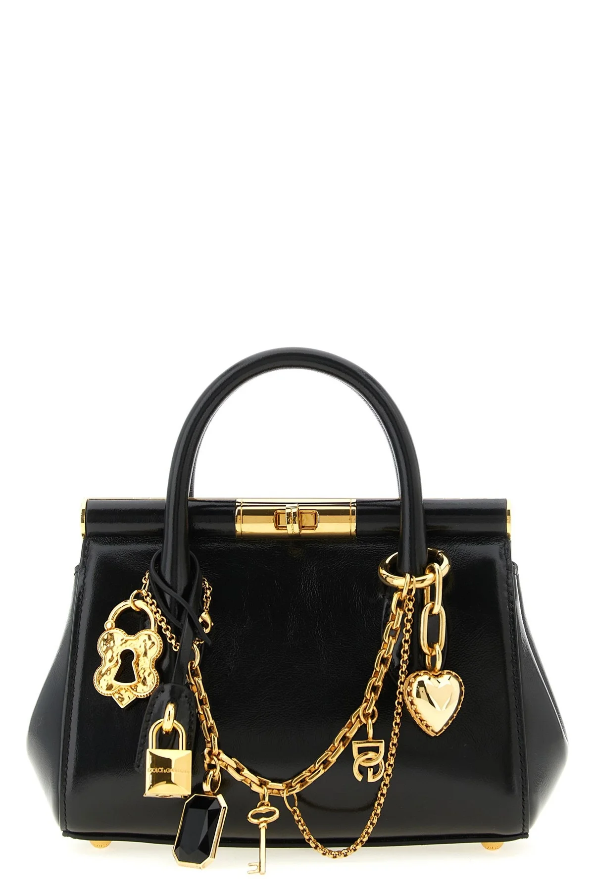 'Marlene mini' handbag with charms - 1