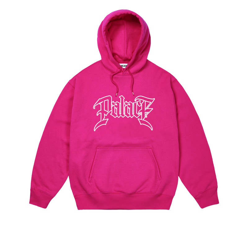 LE SCRIPT HOOD HEAVY PINK 1