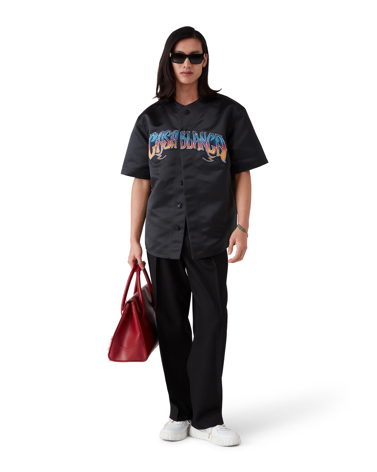 Chicano Pleated Chino Trousers | Casablanca Paris - 2