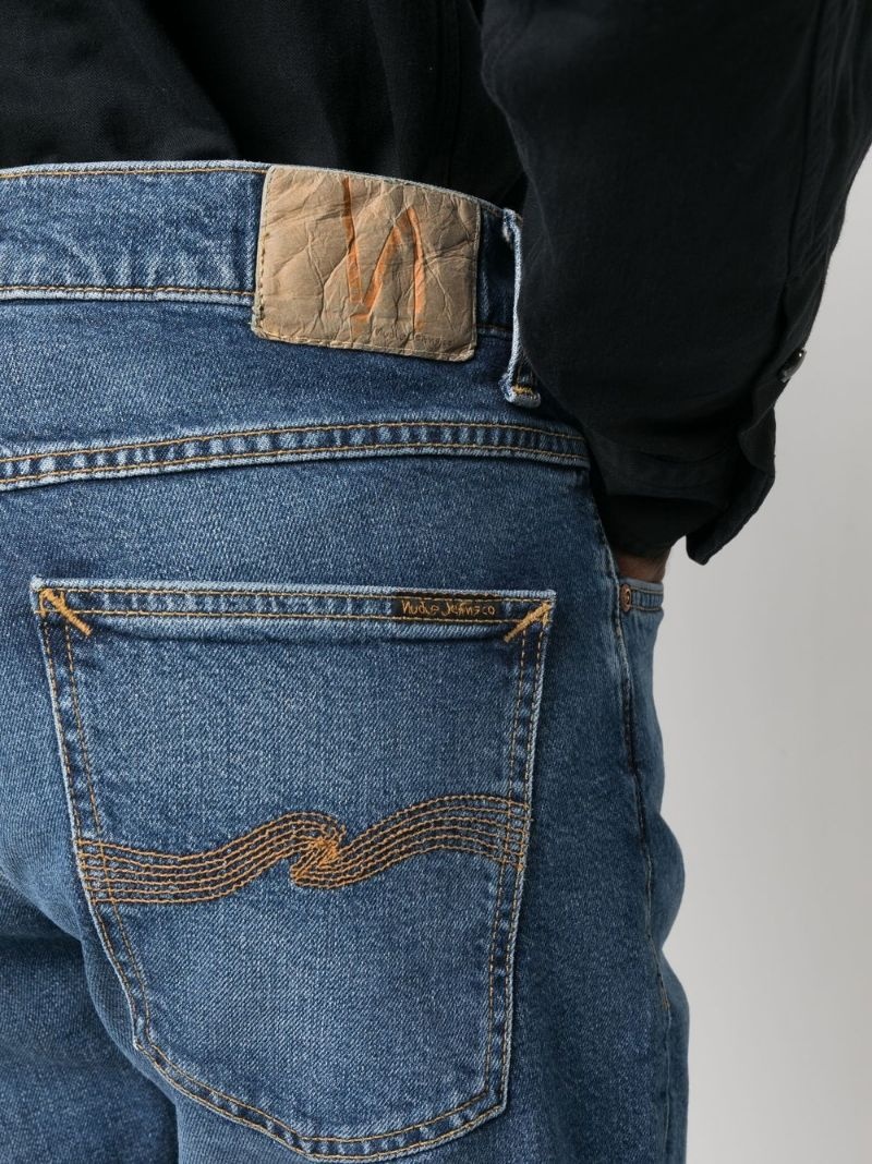 straight-leg jeans - 10
