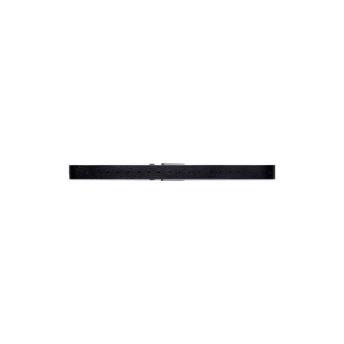 rectangle buckle belt - 2