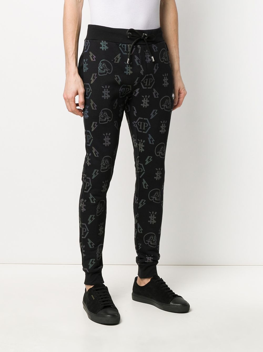 monogram-print joggers - 3