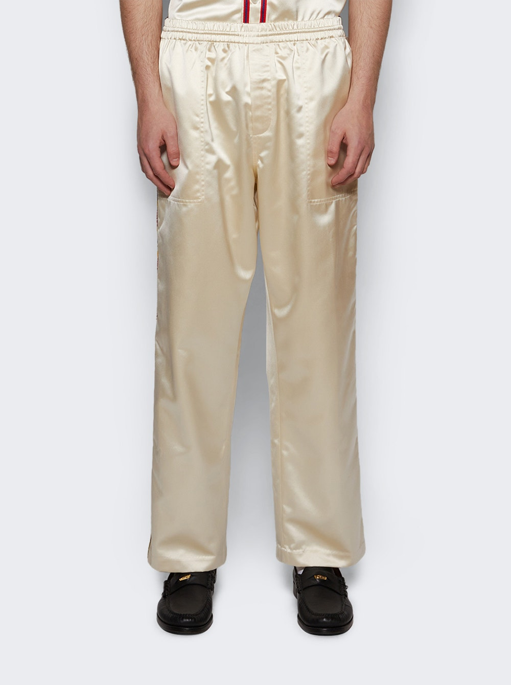 Candyfloss Track Pants Cream - 2