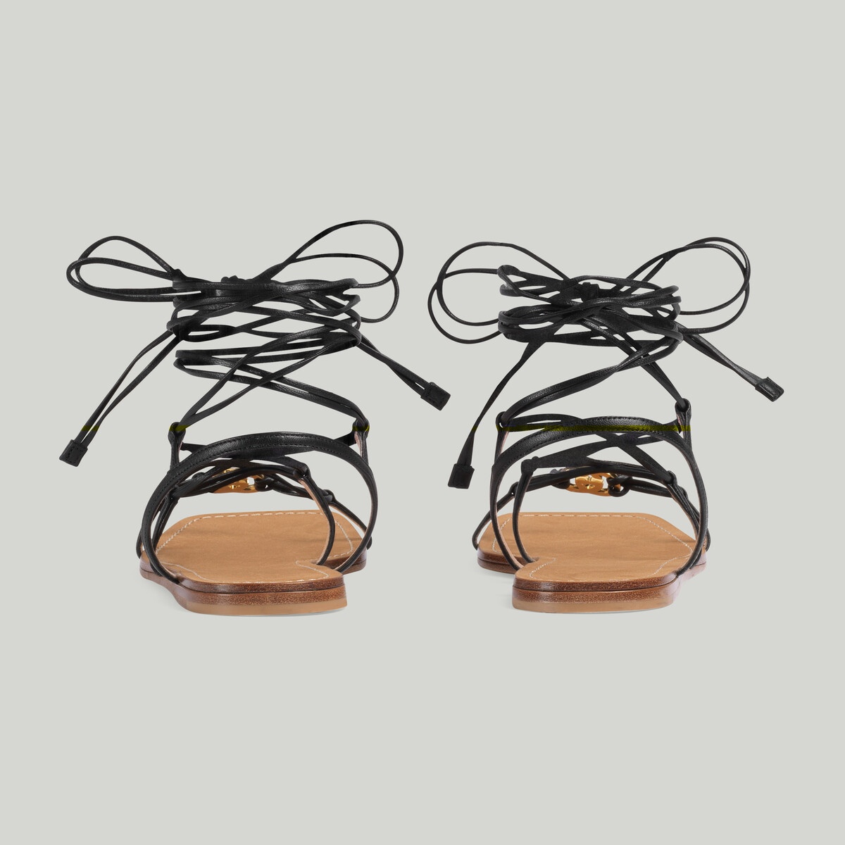 Women's Interlocking G strappy sandal - 3