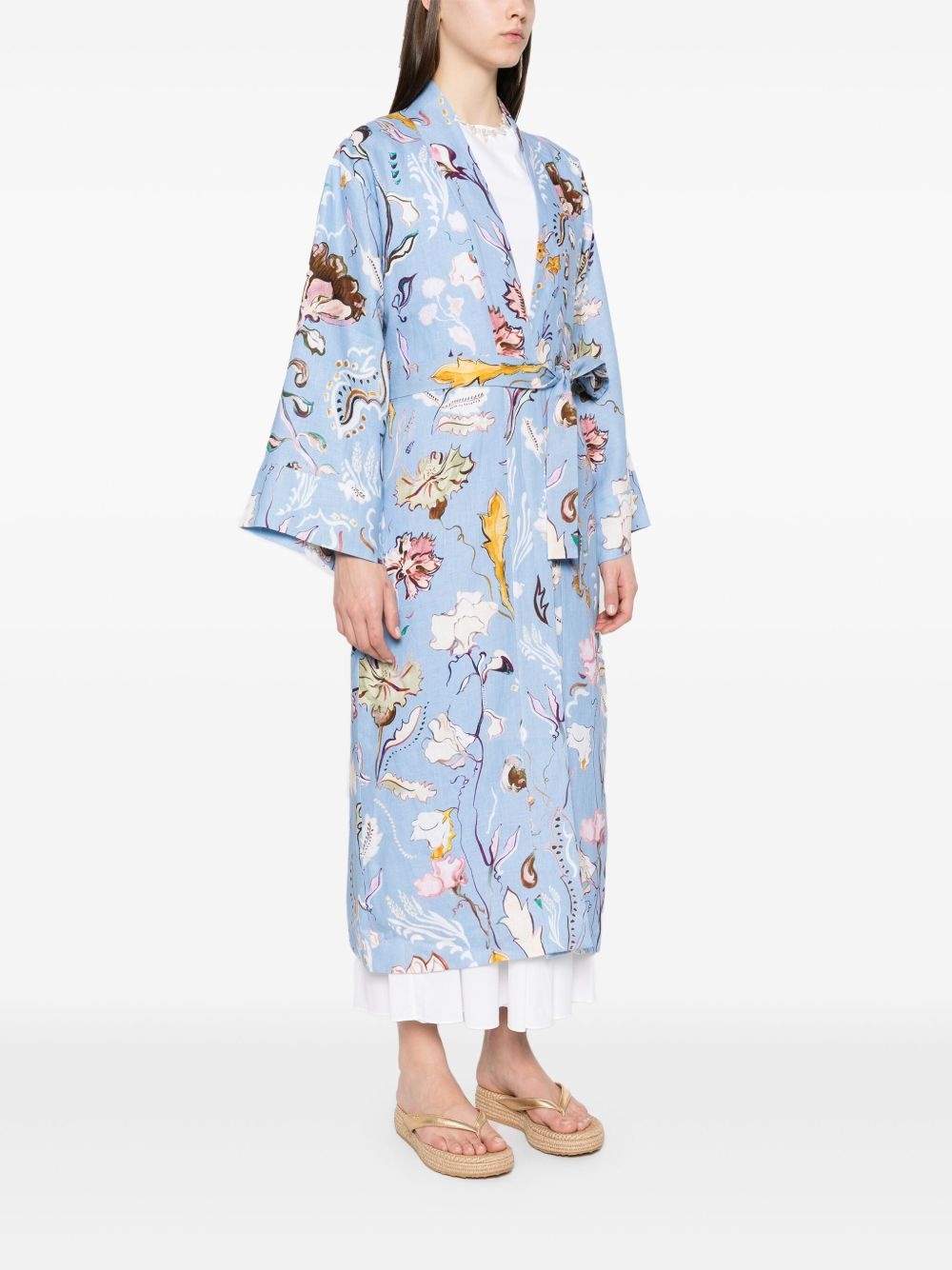 Floral Power coat - 3