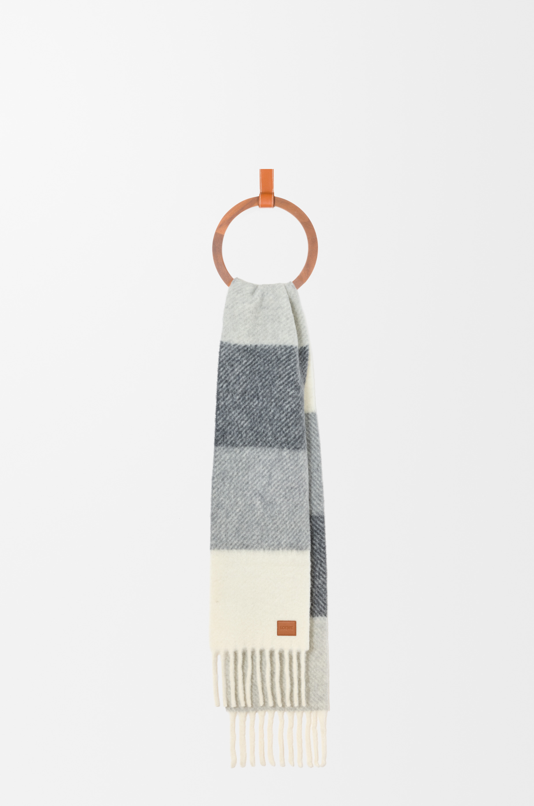 Scarf in alpaca and wool blend - 2