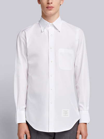 Thom Browne Solid Poplin Dress Shirt outlook