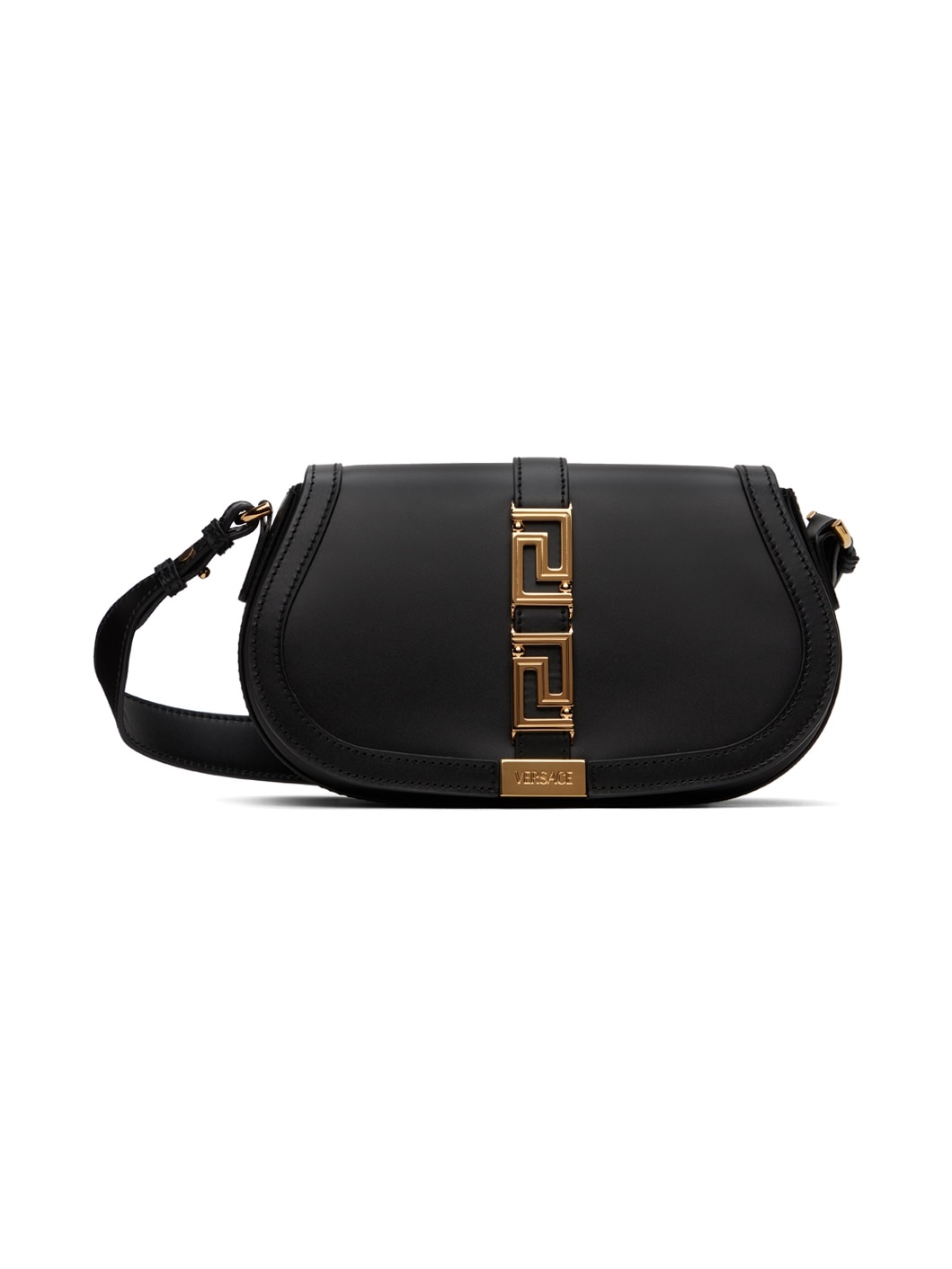 Black Greca Goddess Bag - 1