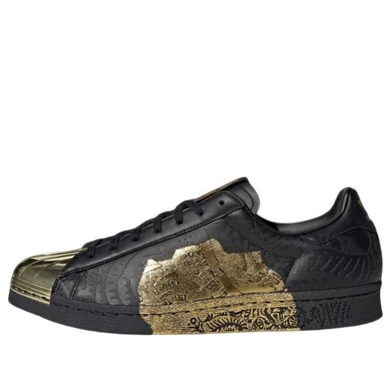 adidas originals Superstar 80s x Han Meilin 'Black Gold' ID4379 - 1