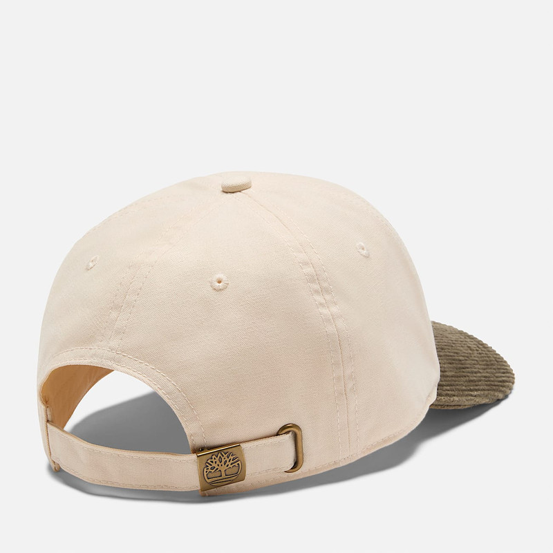 Timberland Canvas and Corduroy Baseball Cap outlook