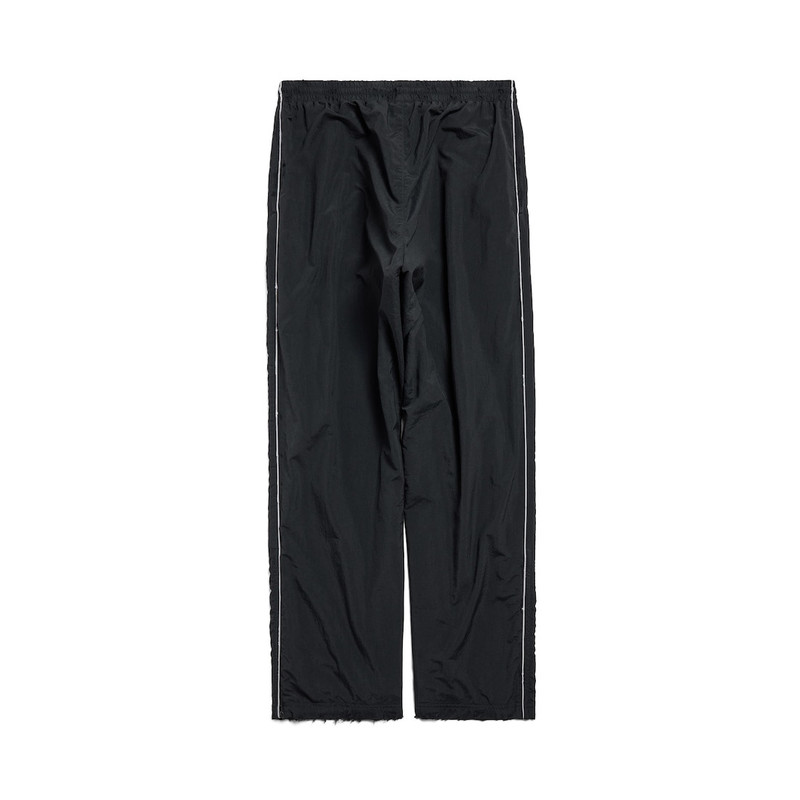 Men's Standard Script Large Tracksuit Pants In Technical Fabric in Black 6