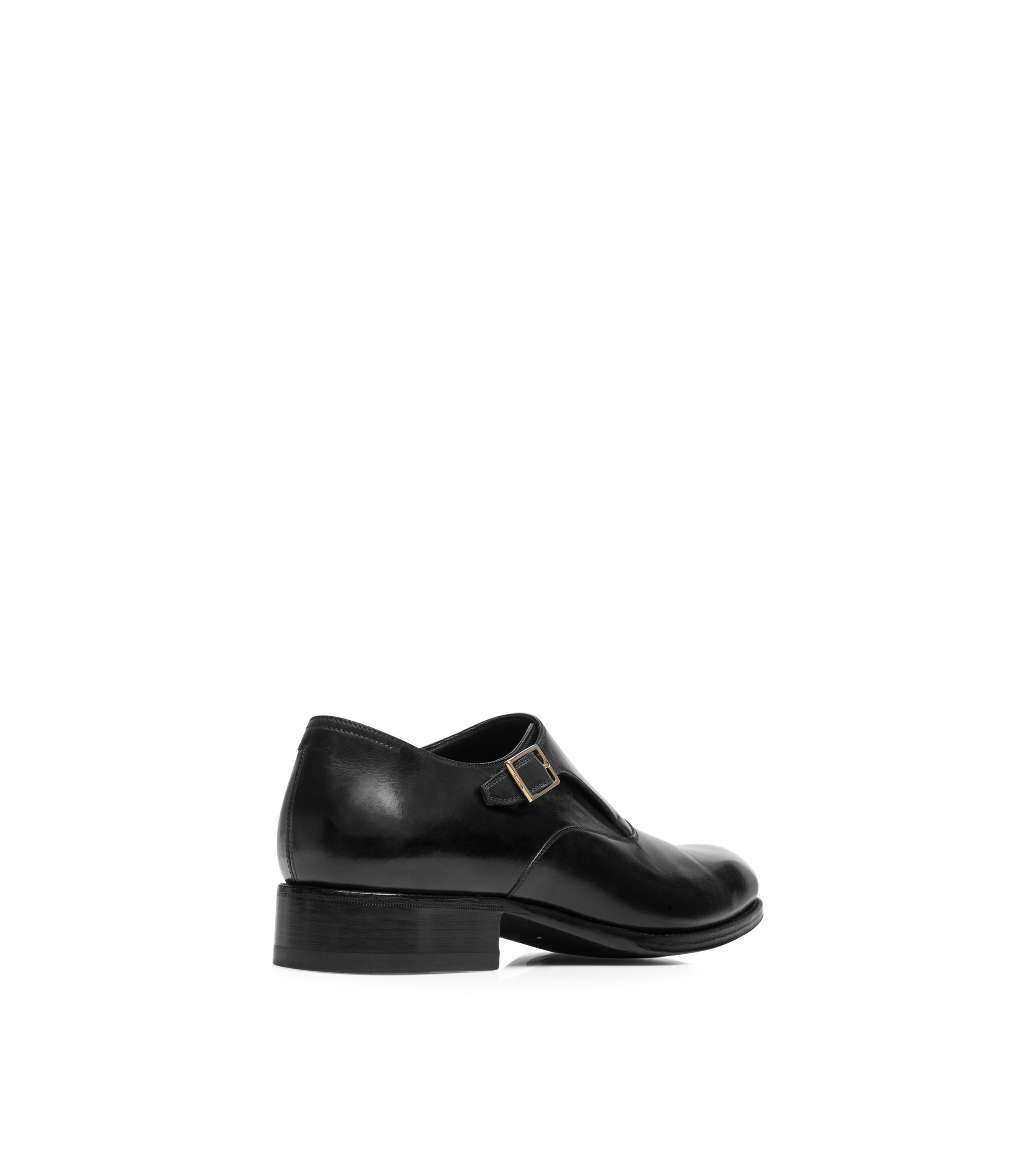 LEATHER EDGAR SINGLE MONK STRAP - 3