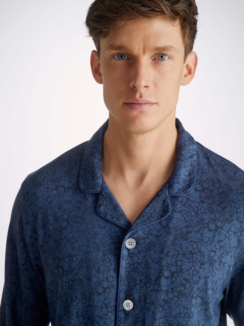 Men's Pyjamas London 10 Micro Modal Navy - 2